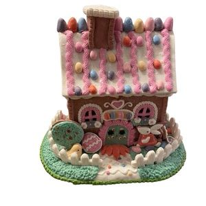 Easter Gingerbread house light up